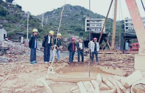 樁基聲測管灌注樁成孔孔徑檢測